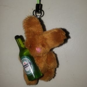 Tiny Bunny with Heineken